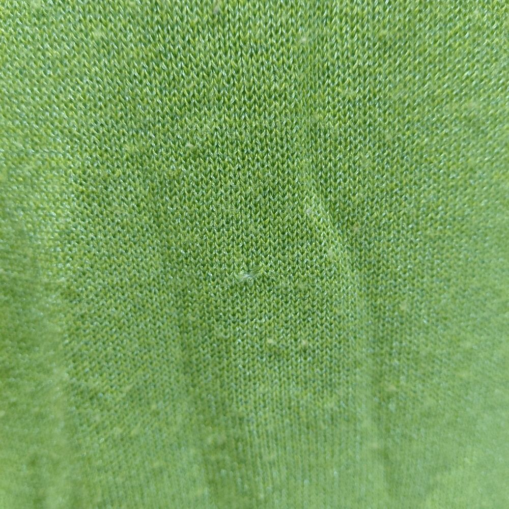 Vintage Benetton lime green boat neck LS sweater SZ small - Picture 9 of 9